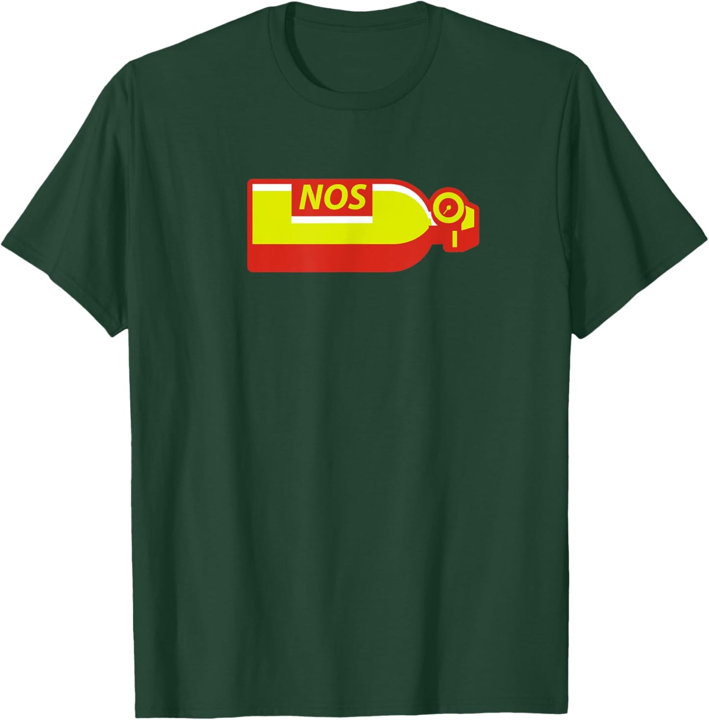 NOS Drag Race Tuning Dragster Racing Car Tuner T-Shirt - T-Shirt | Forest
