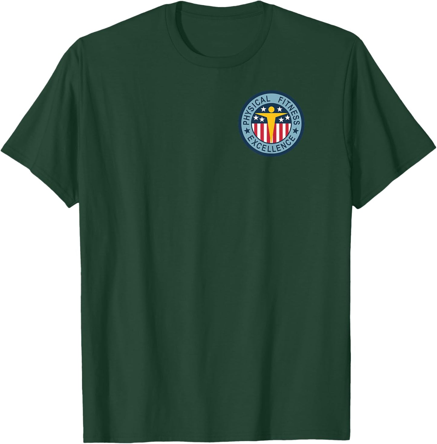 Physical Fitness Badge - US Army T-Shirt - T-Shirt | Forest