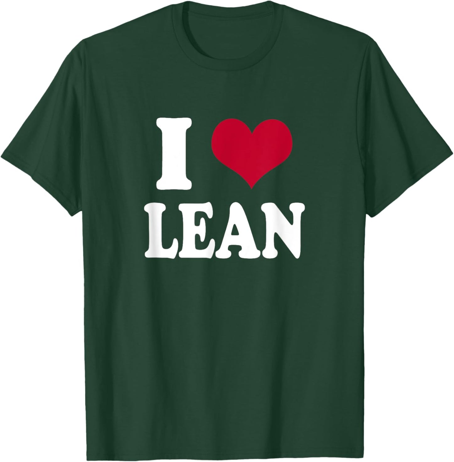 I Heart Lean T-Shirt - T-Shirt | Forest