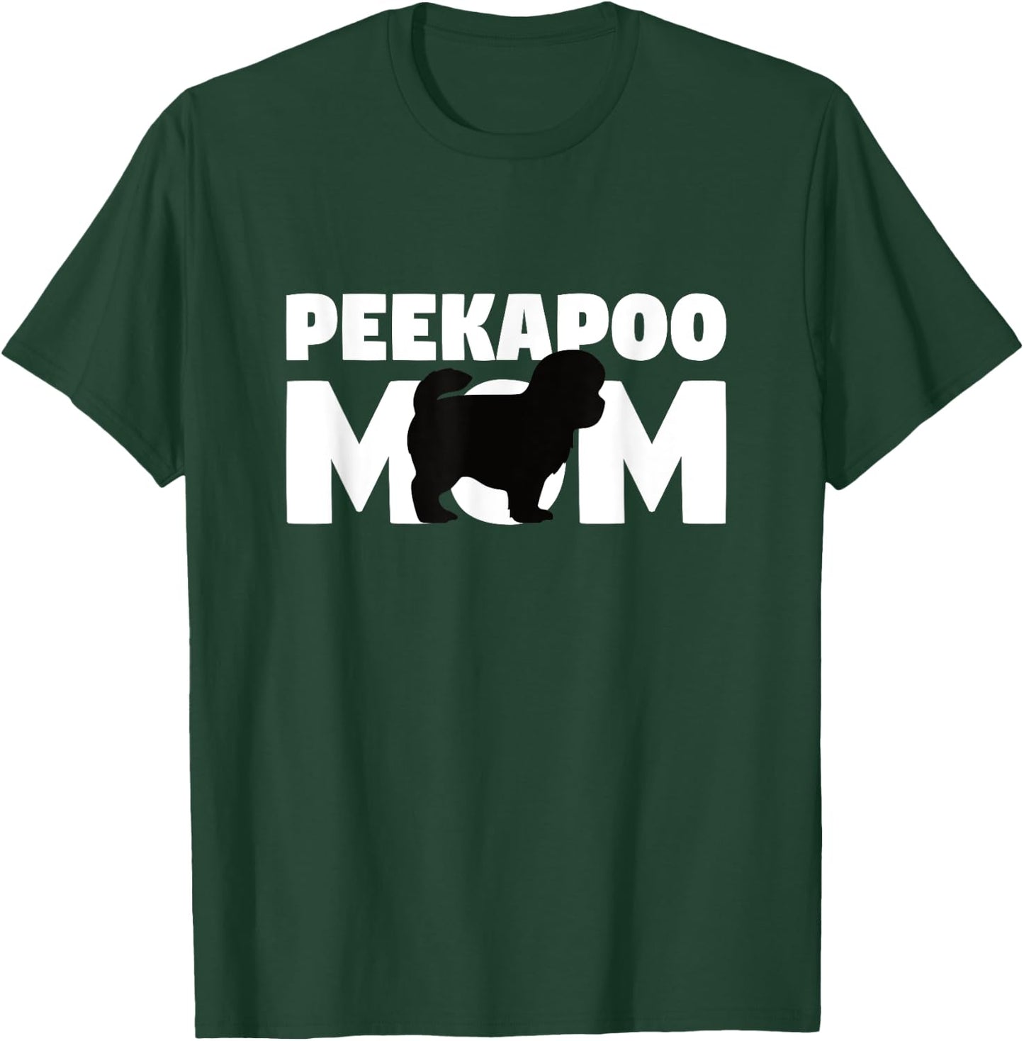 Peekapoo Gift Dog Mother 'Peekapoo Mom' Funny Peekapoo Women Kids T-Shirt - T-Shirt | Forest