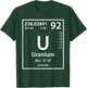 Uranium Element (white) T-Shirt - T-Shirt | Forest