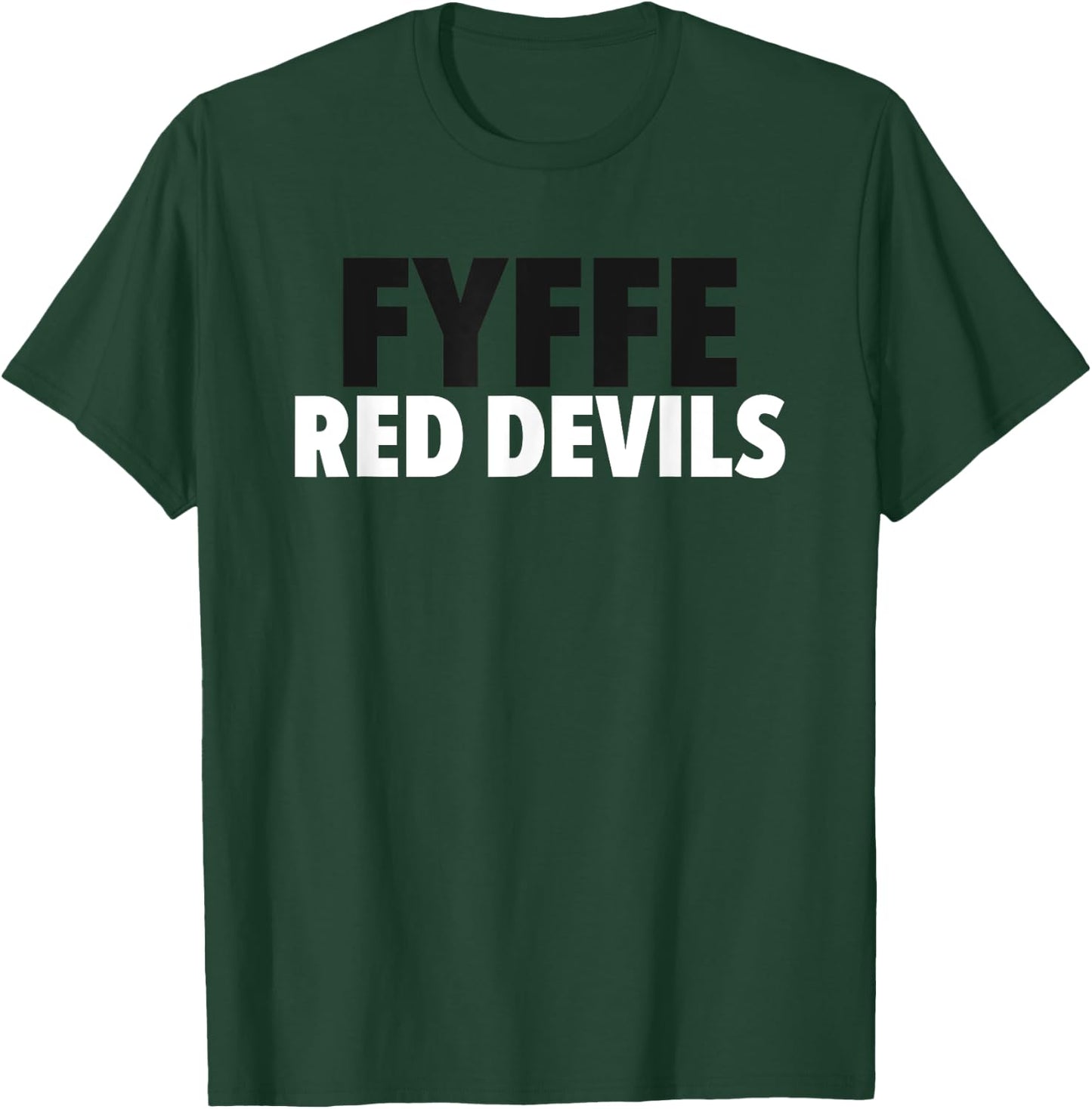 Fyffe Red Devils Bold T-Shirt - T-Shirt | Forest