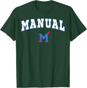 Manual High School Thunderbolts T-Shirt - T-Shirt | Forest