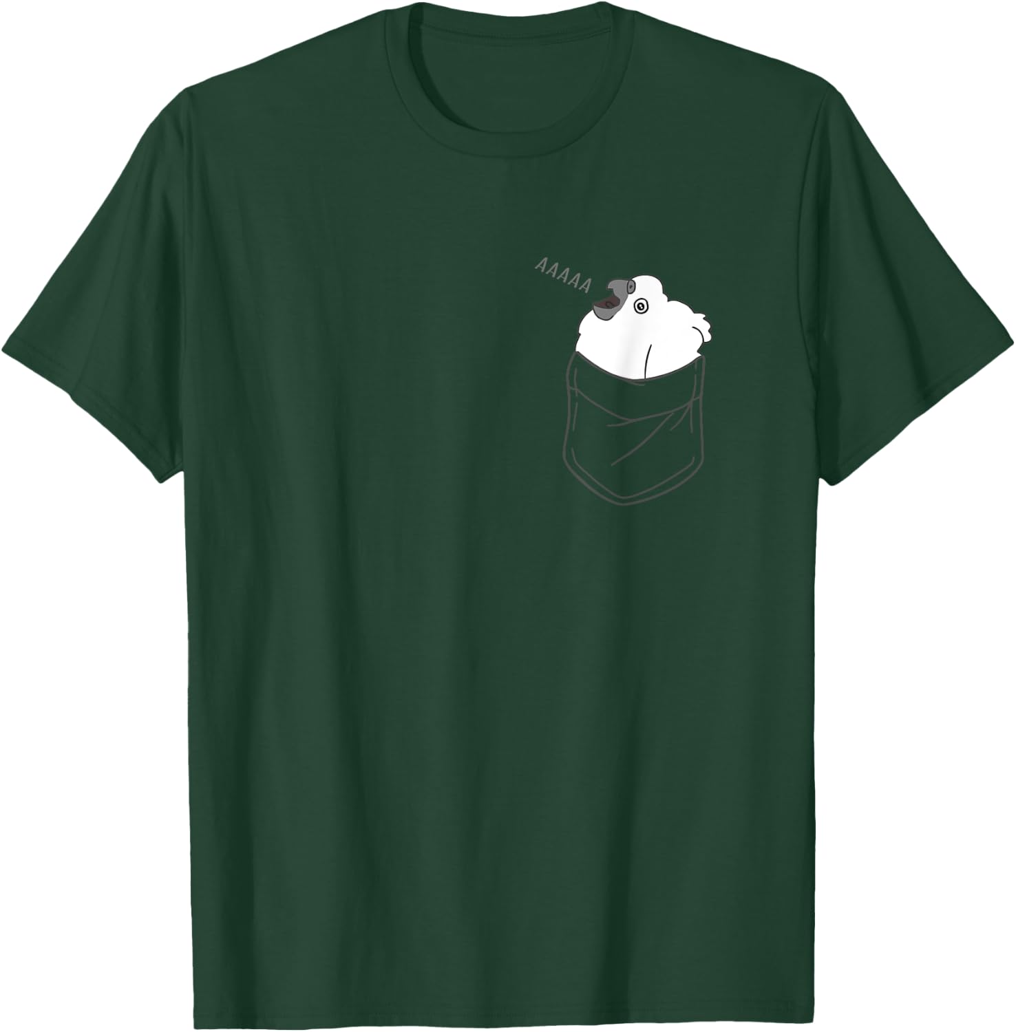 Pocket Cockatoo Screaming Parrot Funny Bird Cute Birb memes T-Shirt - T-Shirt | Forest