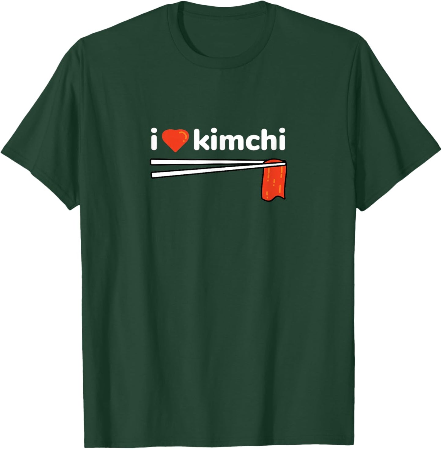 I Love Kimchi South Korea Super Food T-Shirt - T-Shirt | Forest