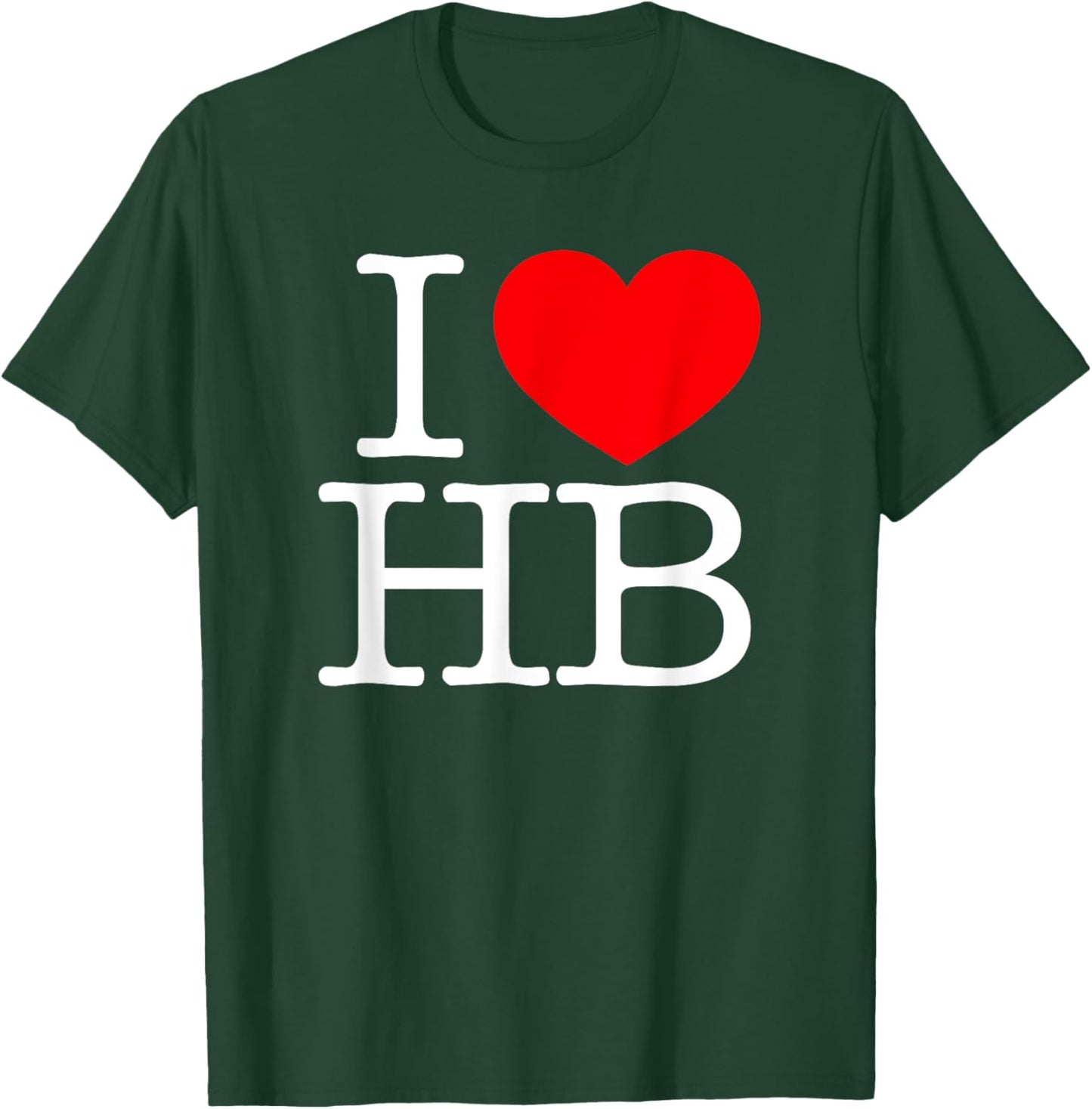I Love (Heart) HB T-Shirt - T-Shirt | Forest