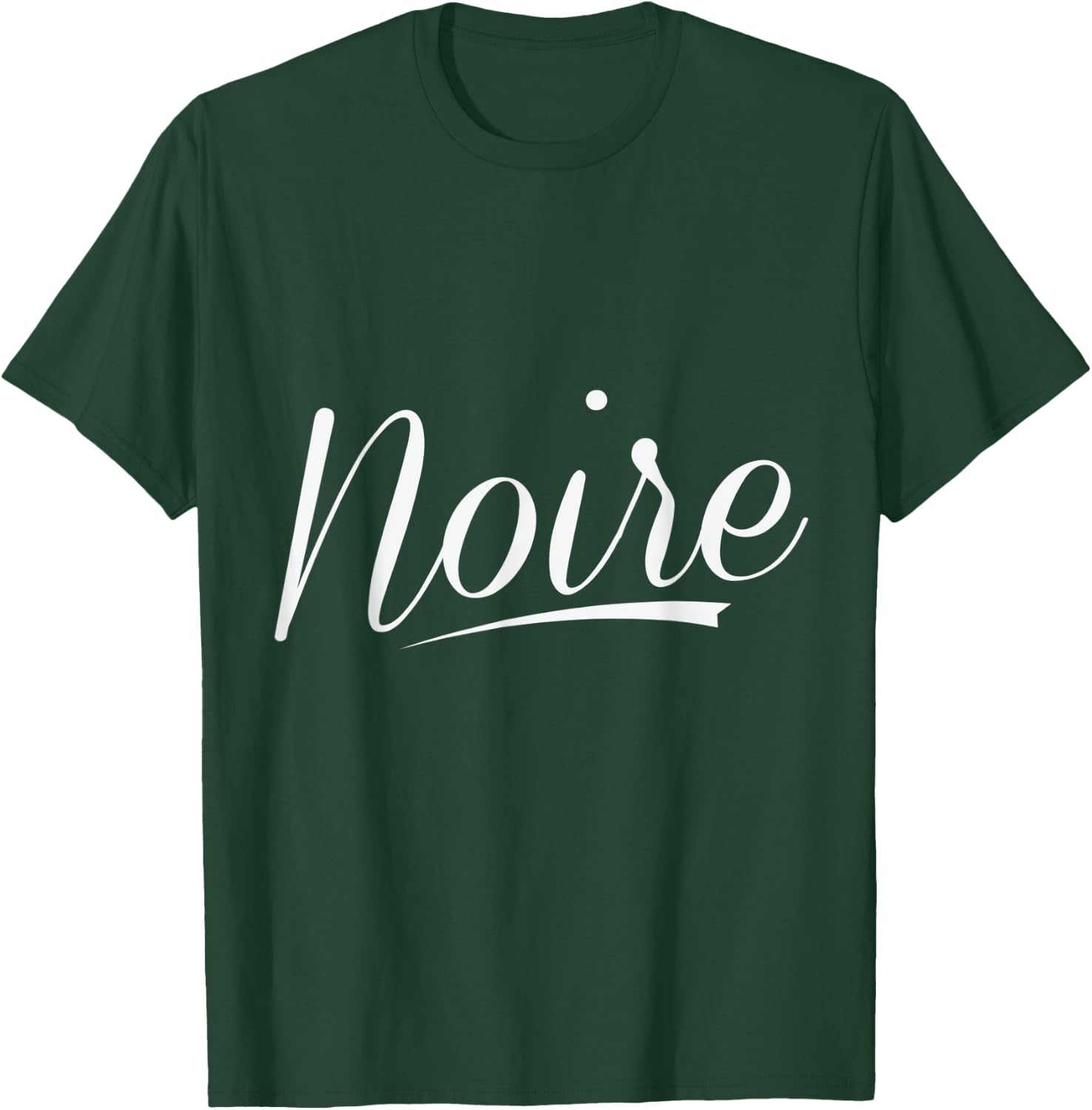 Classic Black and White French Vibe T-Shirt - T-Shirt | Forest