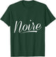 Classic Black and White French Vibe T-Shirt - T-Shirt | Forest