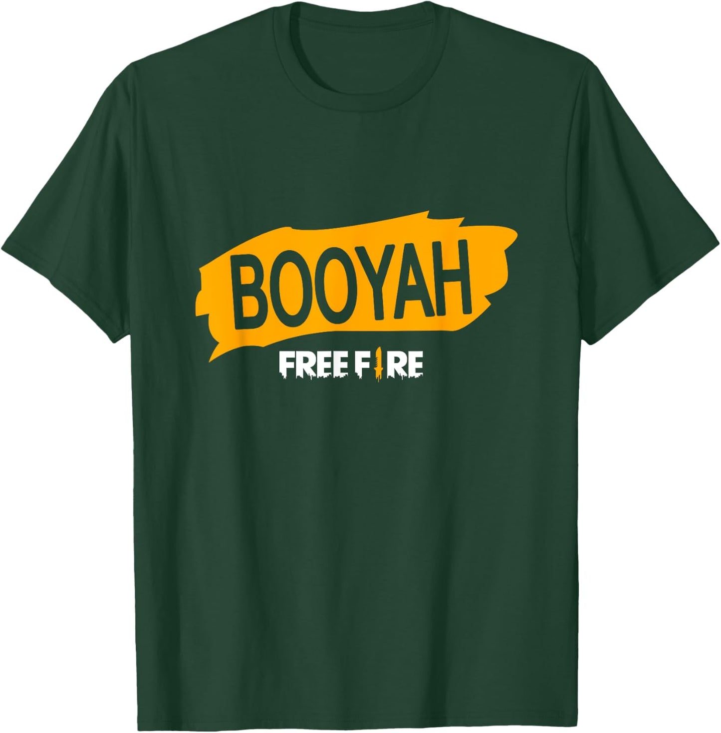 Booyah Free Fire T-Shirt - T-Shirt | Forest