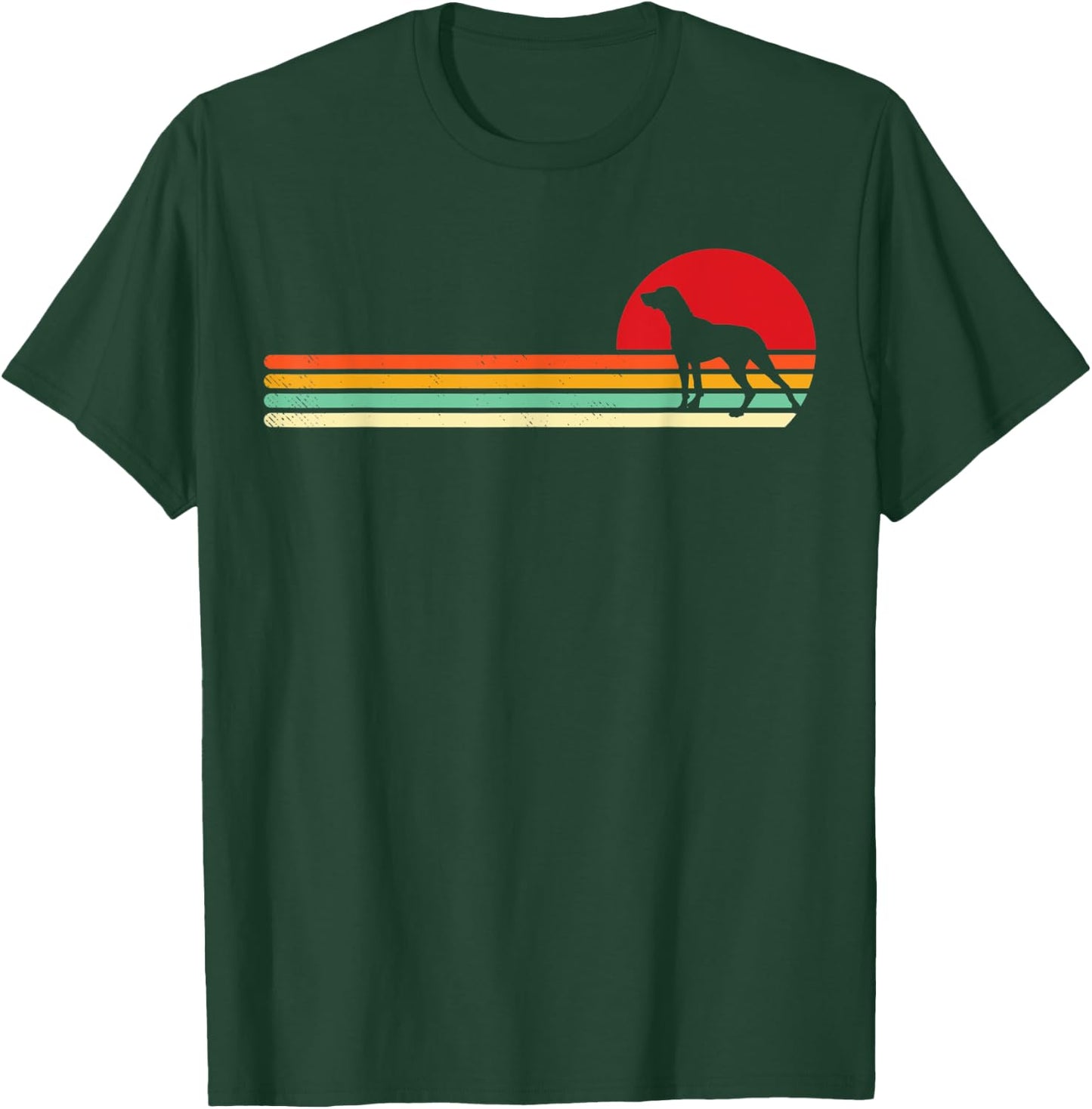 Retro German Shorthaired Pointer Gifts Shorthair Pointer Dog T-Shirt - T-Shirt | Forest