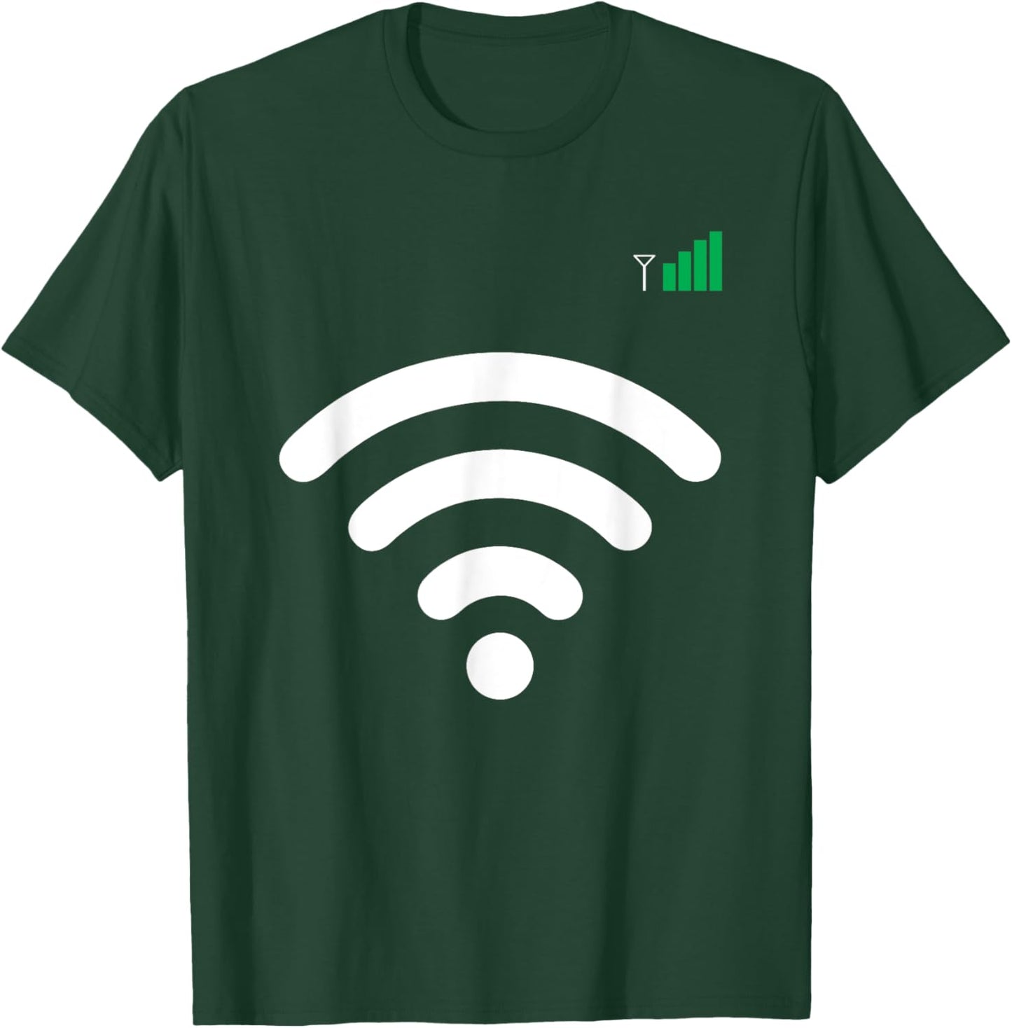 I'm WiFi Router Funny IT Network Engineer Halloween Costume T-Shirt - T-Shirt | Forest