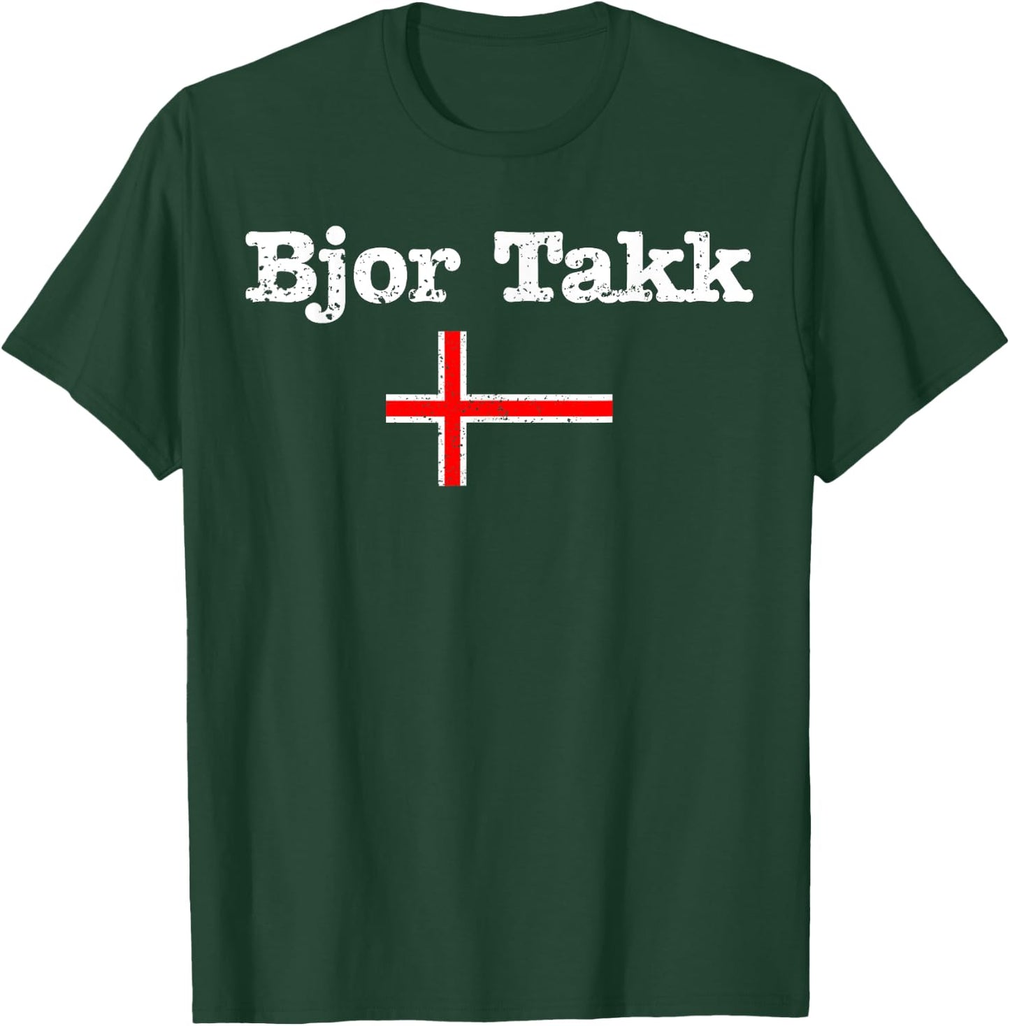 Funny Icelandic Bjor Takk Beer Please Drinker Gift Men Women T-Shirt - T-Shirt | Forest