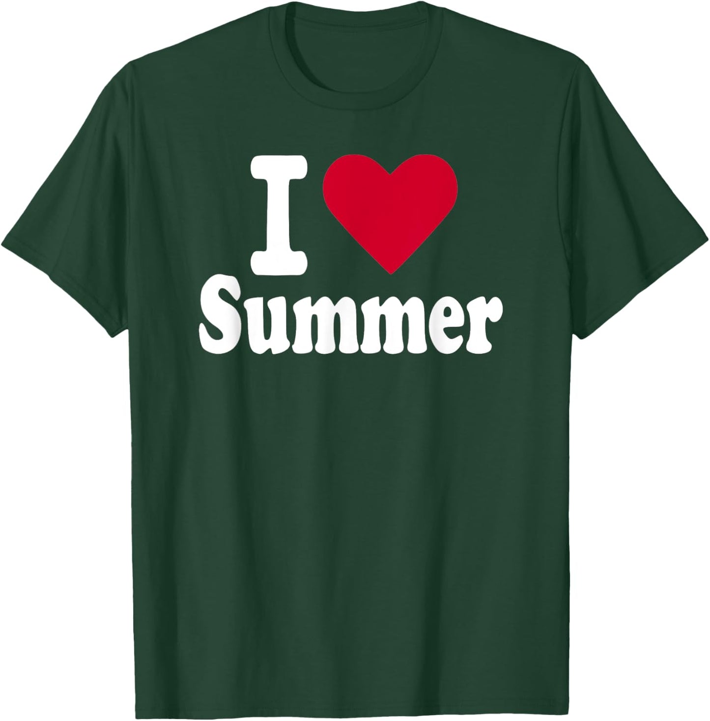I love summer T-Shirt - T-Shirt | Forest
