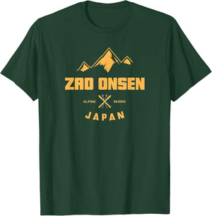Zao Onsen Japan T-Shirt - T-Shirt | Forest
