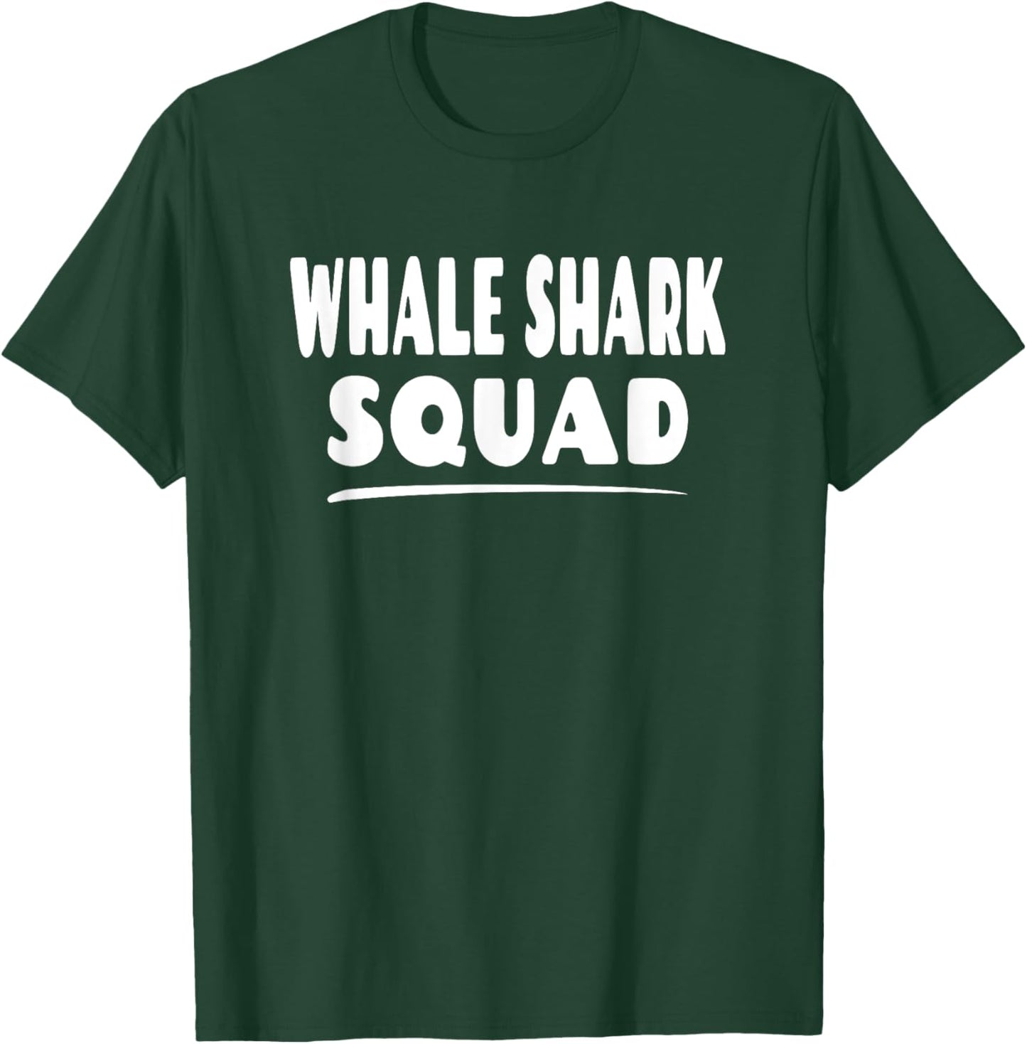 Whale Shark Squad - Fun Matching Group Shark Lover T-Shirt - T-Shirt | Forest