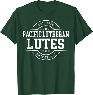 Pacific Lutheran University Lutes Arch Vintage Classic T-Shirt - T-Shirt | Forest