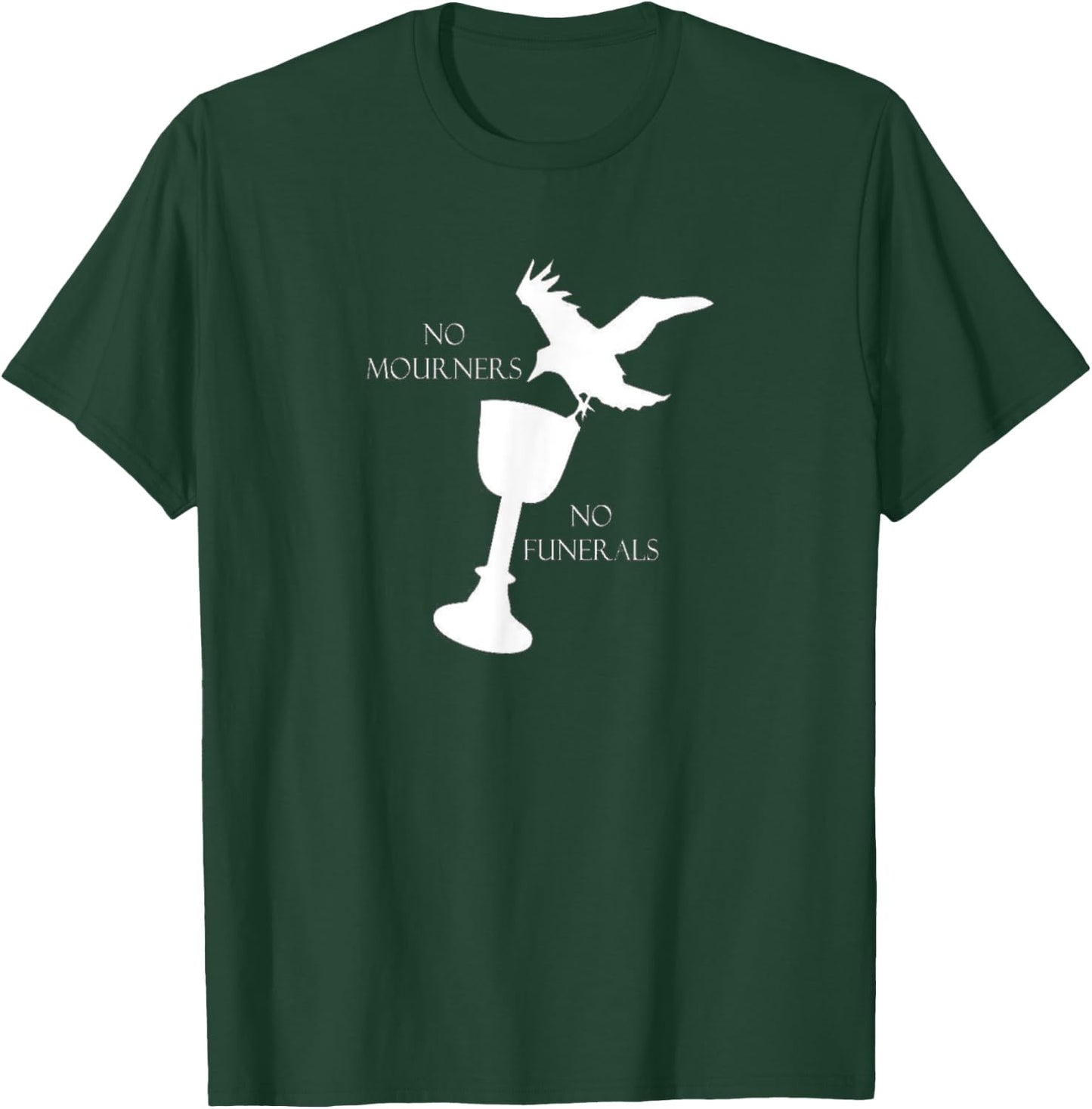 Bookworm No Mourners No Funerals for book nerds T-Shirt - T-Shirt | Forest