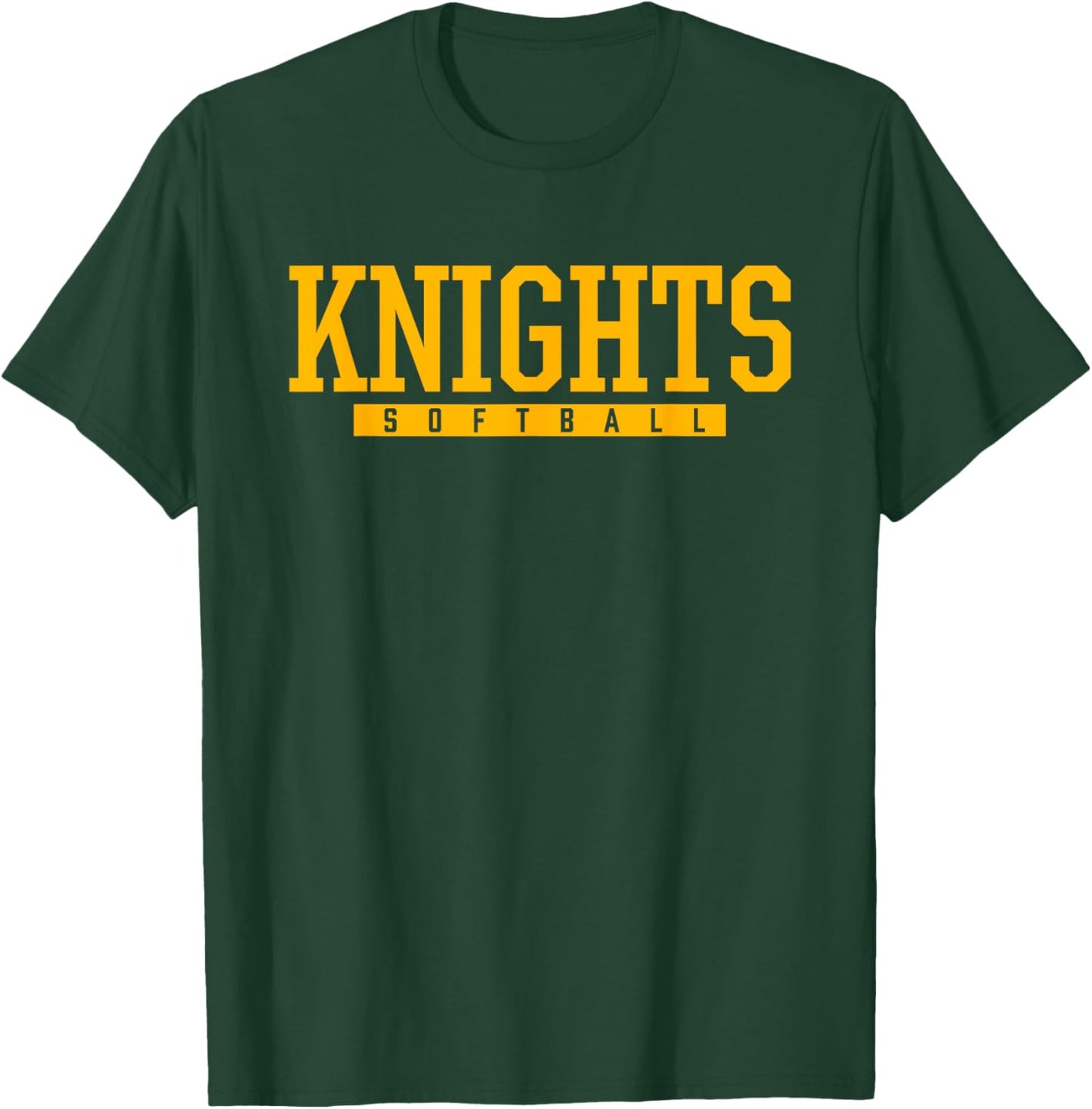 Northeastern Knights Softball HS T-Shirt - T-Shirt | Forest