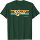 Vintage Sunset Stripes Lott, Texas T-Shirt - T-Shirt | Forest