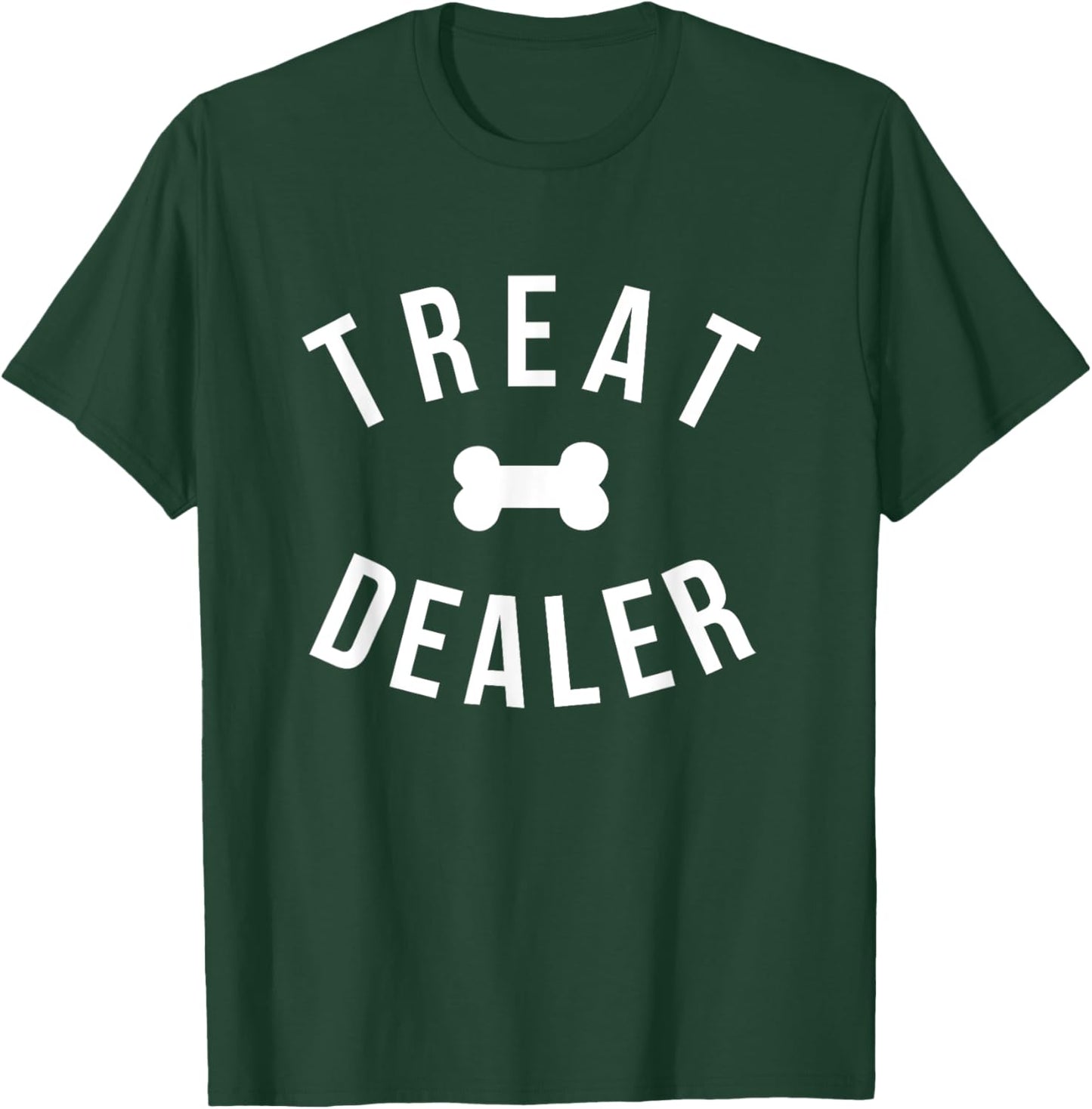 Dog Treat Dealer Cute Dog Bone Design for Trainers Women T-Shirt - T-Shirt | Forest