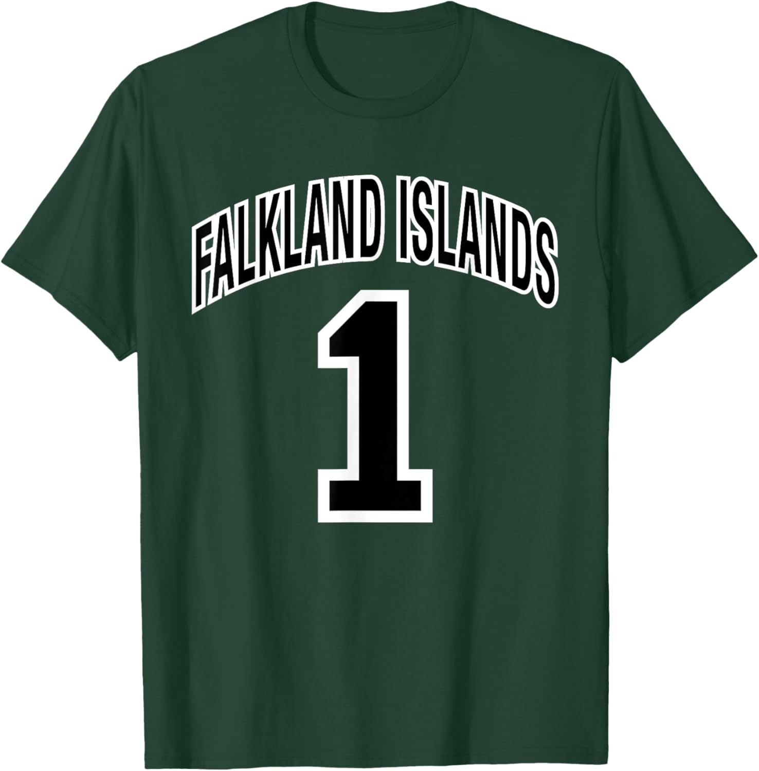 Falkland Islands One Proud Falkland Islander T-Shirt - T-Shirt | Forest
