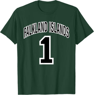 Falkland Islands One Proud Falkland Islander T-Shirt - T-Shirt | Forest