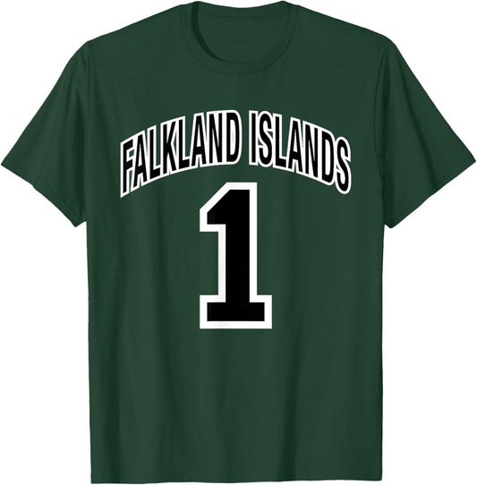 Falkland Islands One Proud Falkland Islander T-Shirt - T-Shirt | Forest