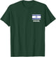 Israel Flag Jersey | Israeli T-Shirt - T-Shirt | Forest