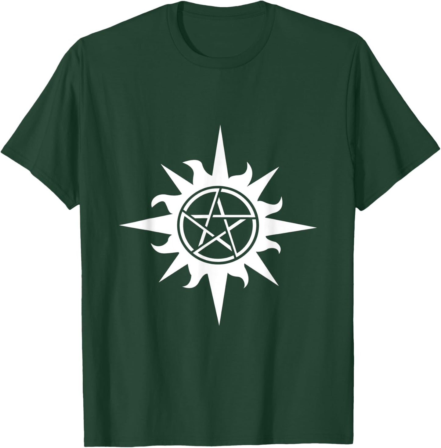 Anti Possession Pentagram Demonic Symbol T Shirt T-Shirt - T-Shirt | Forest