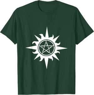 Anti Possession Pentagram Demonic Symbol T Shirt T-Shirt - T-Shirt | Forest