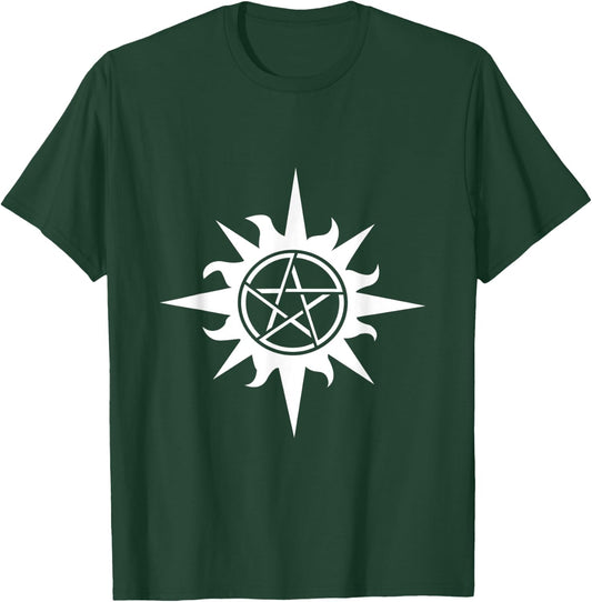 Anti Possession Pentagram Demonic Symbol T Shirt T-Shirt - T-Shirt | Forest