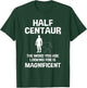 Half Man Half Horse Funny Centaur T-Shirt - T-Shirt | Forest