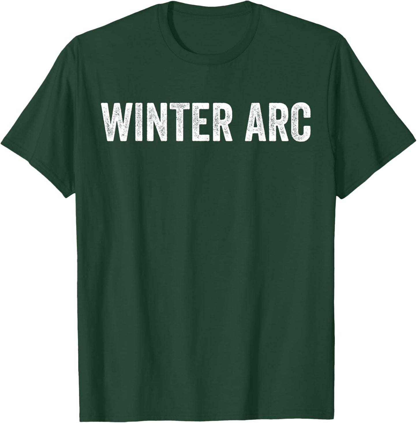 Winter Arc Gym Clothes Winter Arc Black Winter Classic Fit Short Sleeve Small T-Shirt - T-Shirt | Forest