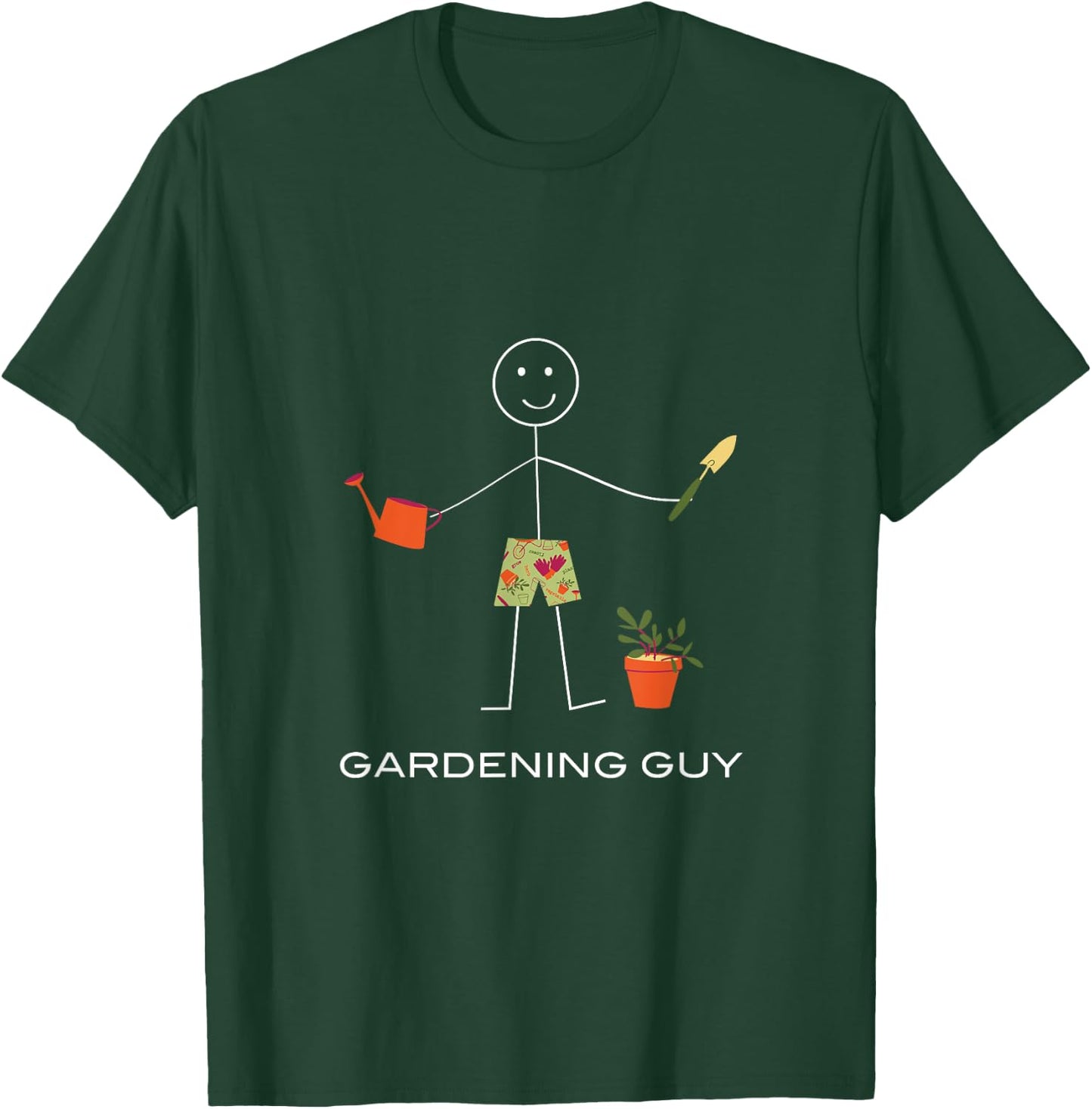 Funny Gardening Design, Boy Gardener T-Shirt - T-Shirt | Forest