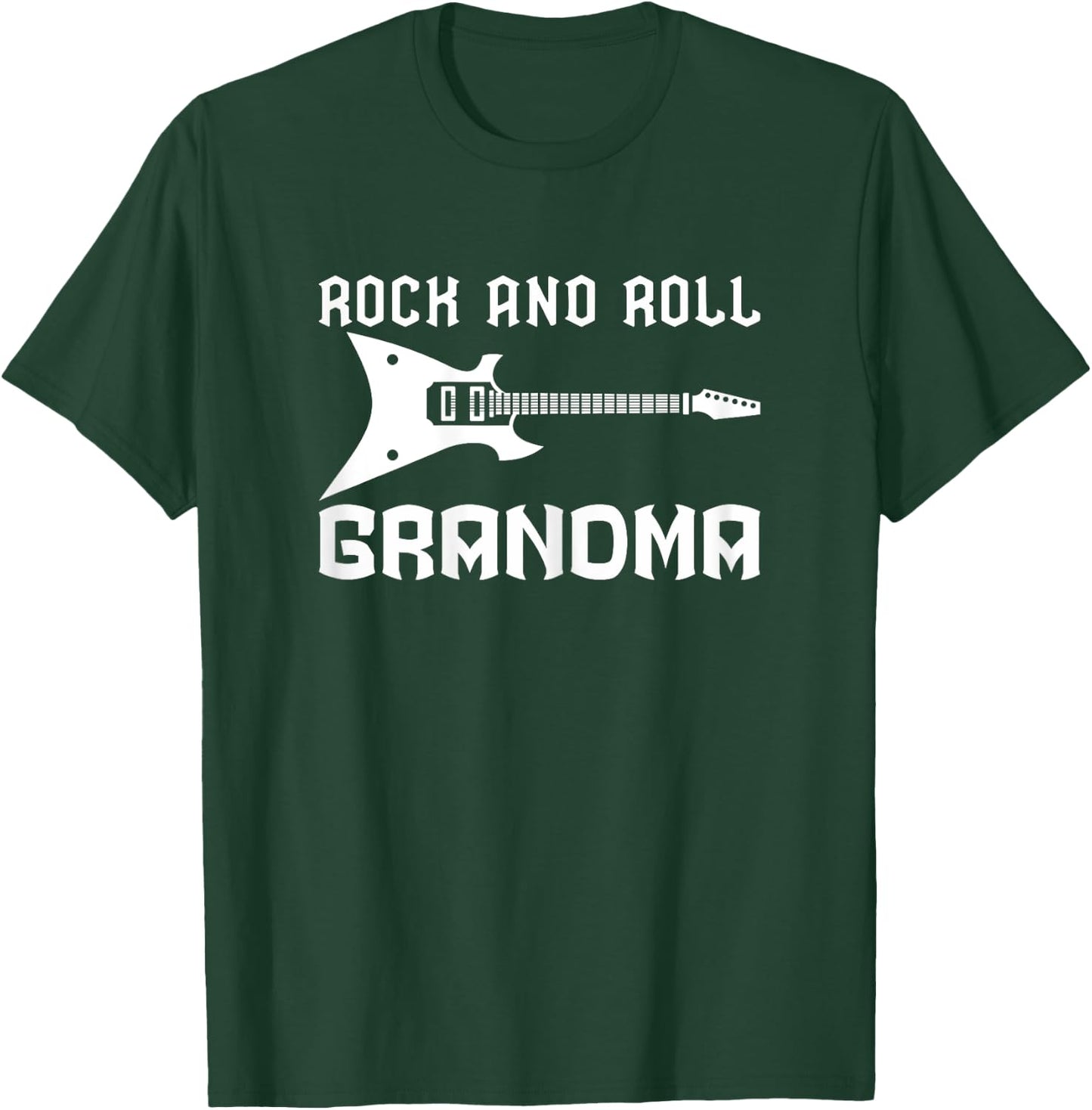 Rock and Roll Grandma Rock n Roll T-Shirt - T-Shirt | Forest
