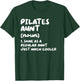 Pilates Aunt Definition Funny Sports T-Shirt - T-Shirt | Forest