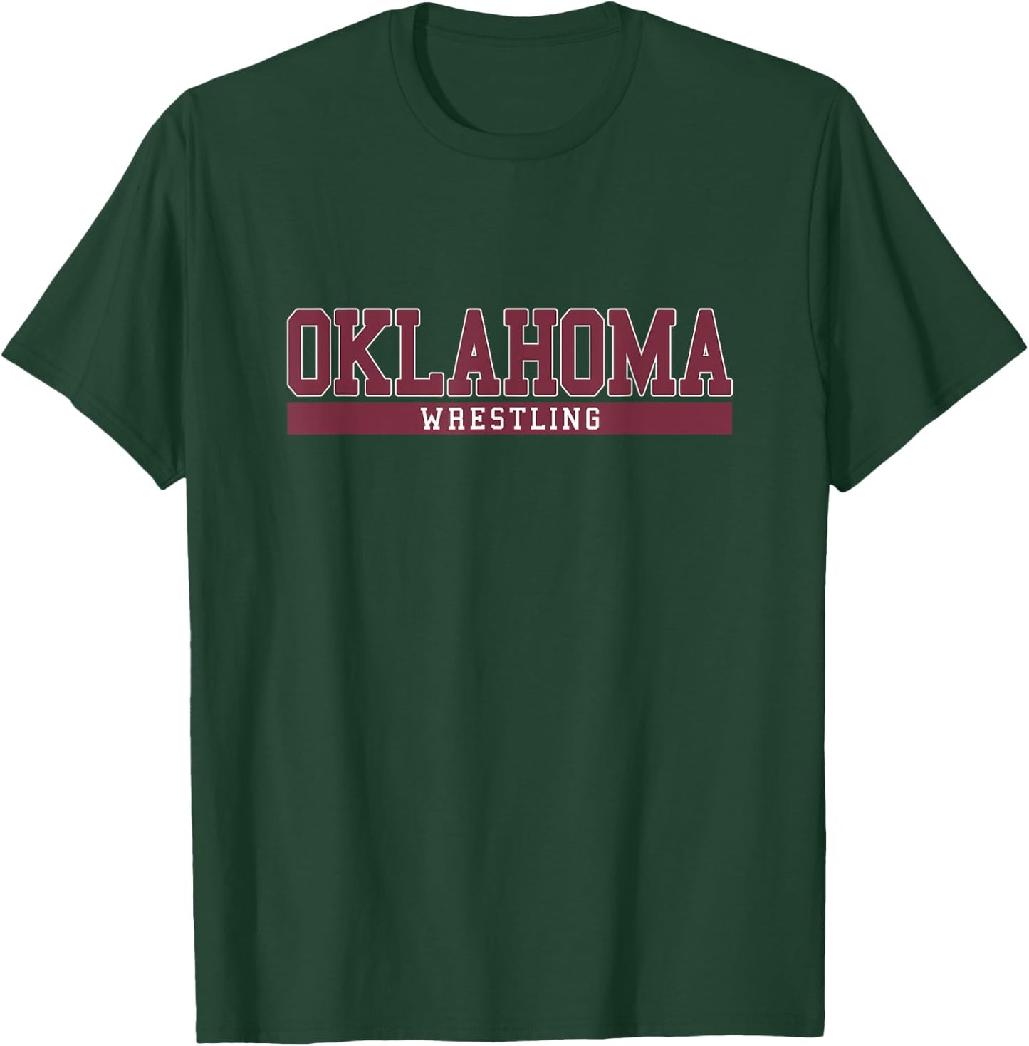 Oklahoma Wrestling T-Shirt - T-Shirt | Forest