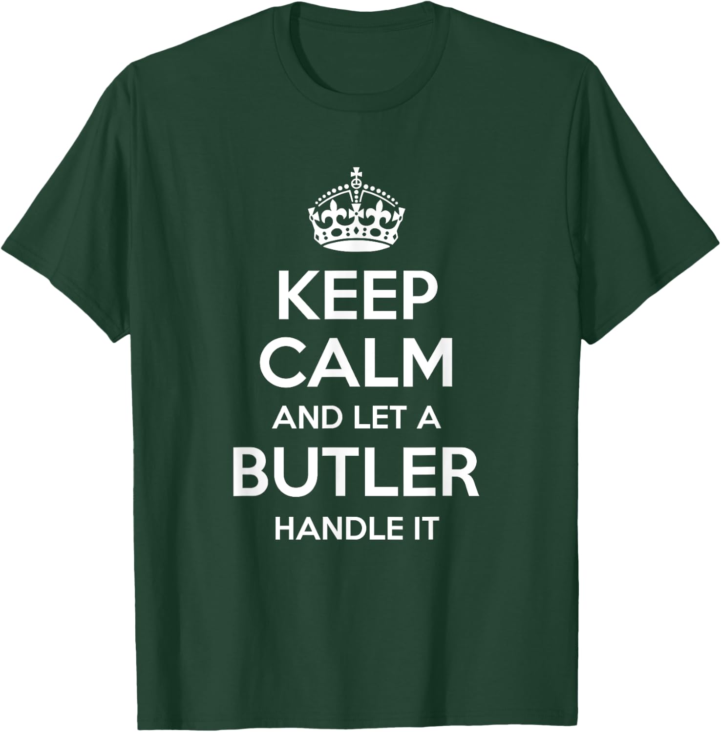 BUTLER Funny Surname Family Tree Birthday Reunion Gift T-Shirt - T-Shirt | Forest