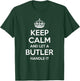 BUTLER Funny Surname Family Tree Birthday Reunion Gift T-Shirt - T-Shirt | Forest