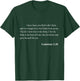Bible Verse Galatians 2:20 Christian Jesus Psalm Scripture T-Shirt - T-Shirt | Forest