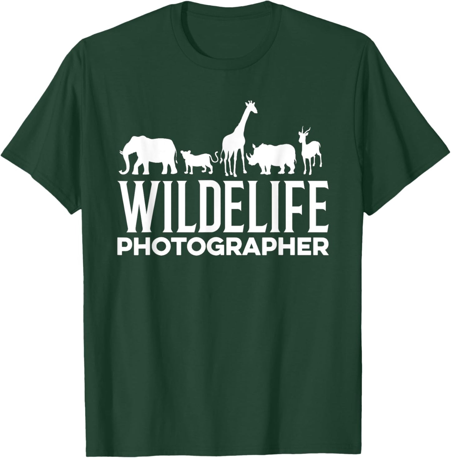 Wildlife Photographer Wildlife Photographer T-Shirt - T-Shirt | Forest