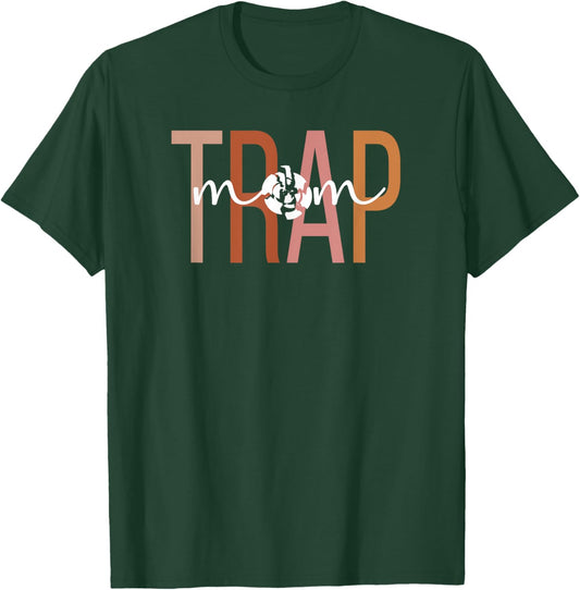 Trap Mom Boho Trap Shooting Mom Trap Shooting Mama T-Shirt - T-Shirt | Forest