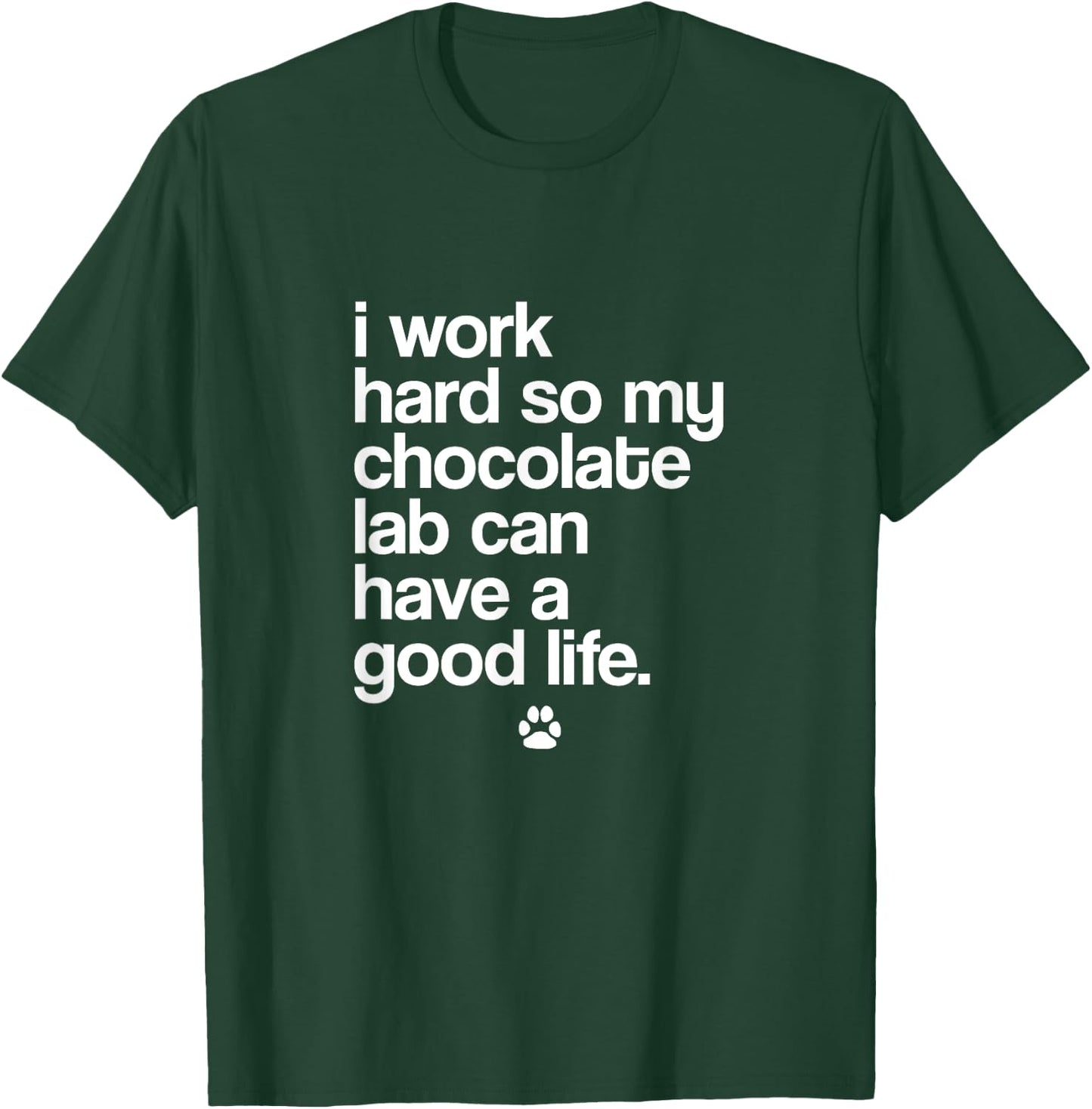 Spoiled Chocolate Labrador Owner Funny Puppy Dog Lover Women Kids T-Shirt - T-Shirt | Forest