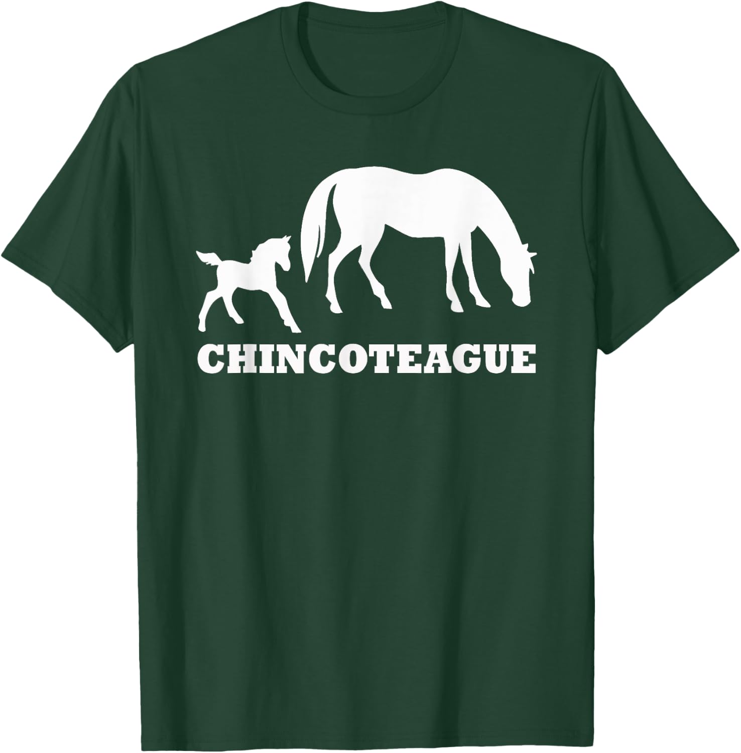 Chincoteague Ponies T-Shirt - T-Shirt | Forest
