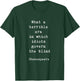 Shakespeare Idiots Govern The Blind Zitat Retro Geschenk Shirt T-Shirt - T-Shirt | Forest