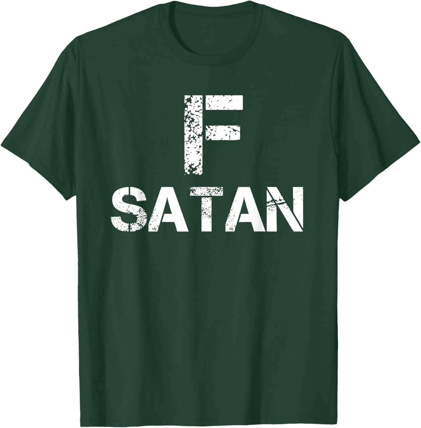 Satan F Satan! Swear Word Humor T-Shirt - T-Shirt | Forest