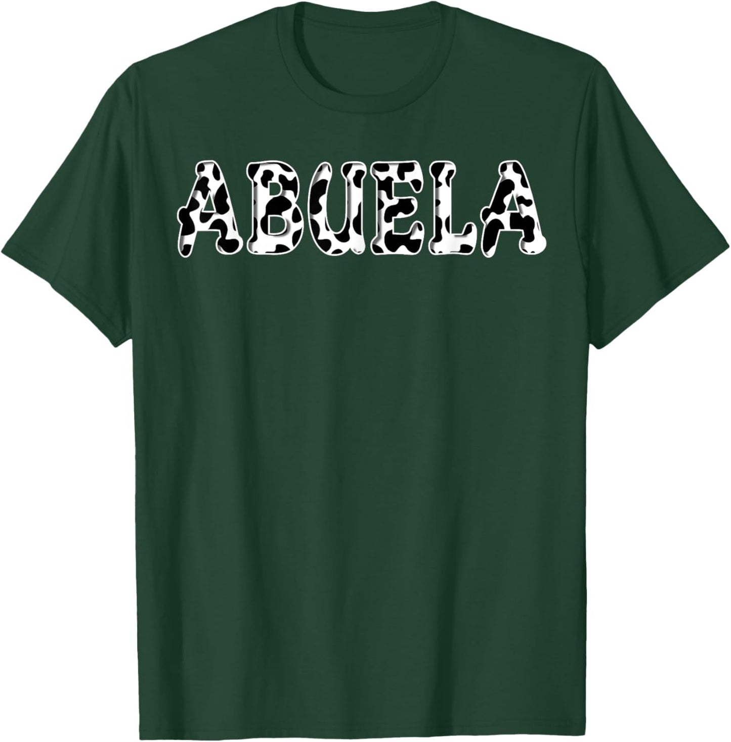 Cow Abuela Birthday Family Matching Girl Boy Farm Birthday T-Shirt - T-Shirt | Forest