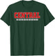 Central High School Baseball T-Shirt - T-Shirt | Forest