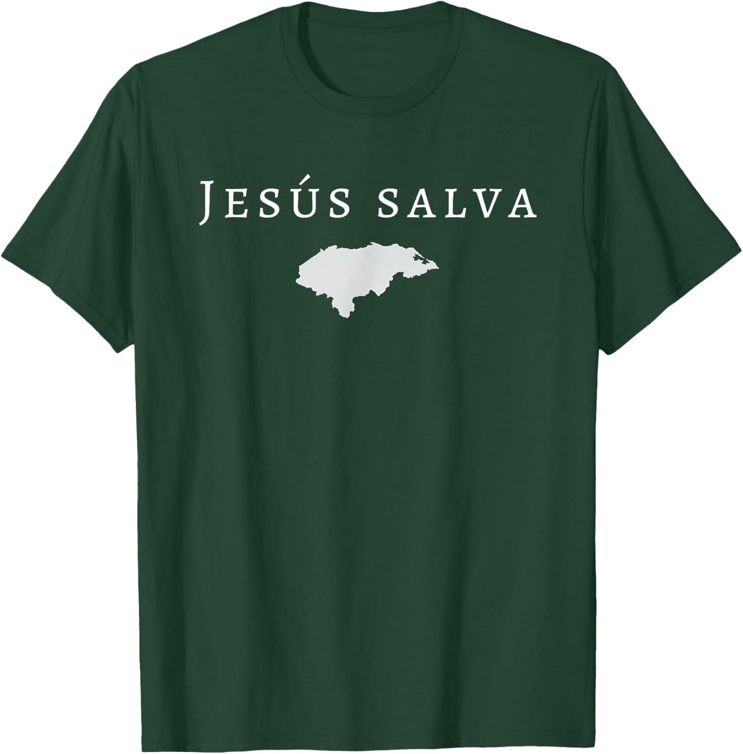 Jesus Salva Honduras Jesus Saves Mission Trip Ministry T-Shirt - T-Shirt | Forest
