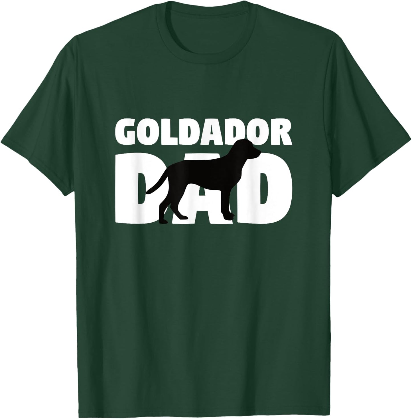 Goldador Gift Dog Father 'Goldador Dad' Funny Goldador T-Shirt - T-Shirt | Forest